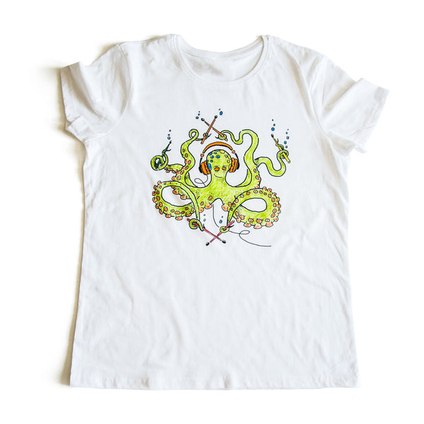 Vyfarbovacie tričko Chobotnica